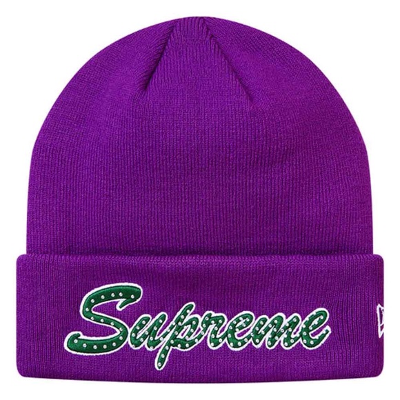 supreme studded beanie